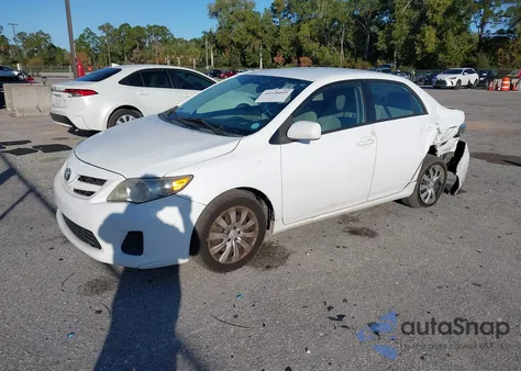 2012 Toyota Corolla Le из США, поврежденный, VIN 2T1BU4EE0CC767351